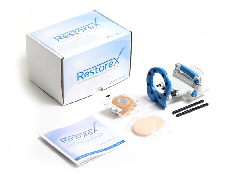 RestoreX medical penile-traction device and kit, developed with the Mayo Clinic, at MENHANCE